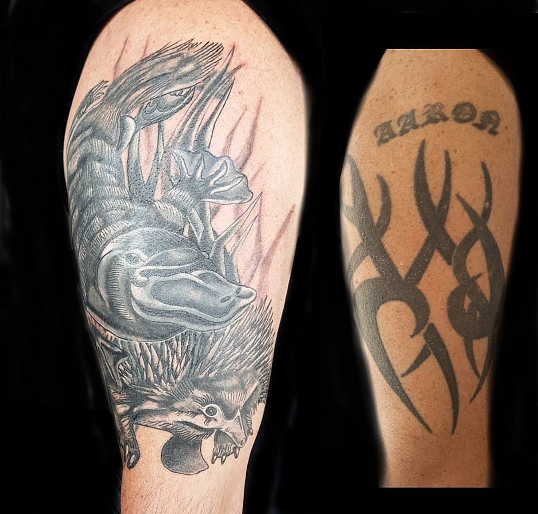 Scar Coverups Using Tattoos  Hart  Huntington Tattoo Co Orlando